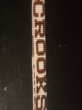 BEAUTIFUL BEADWORK! Crooks & Castles O.G keychain / lanyard. 11"